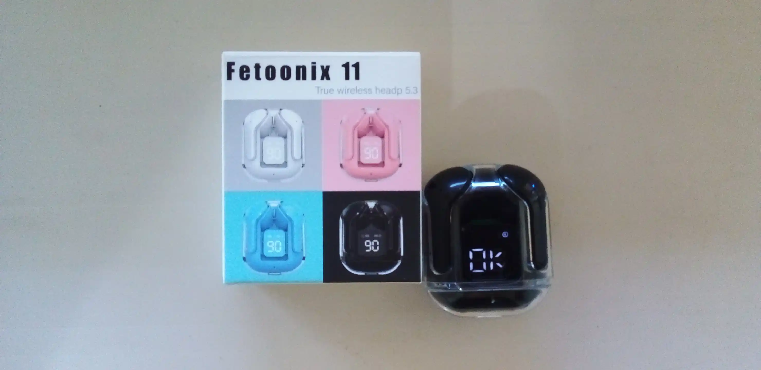 Simsiz Bluetooth quloqchinlar Air 31, mikrofon va shovqinni kamaytirish bilan