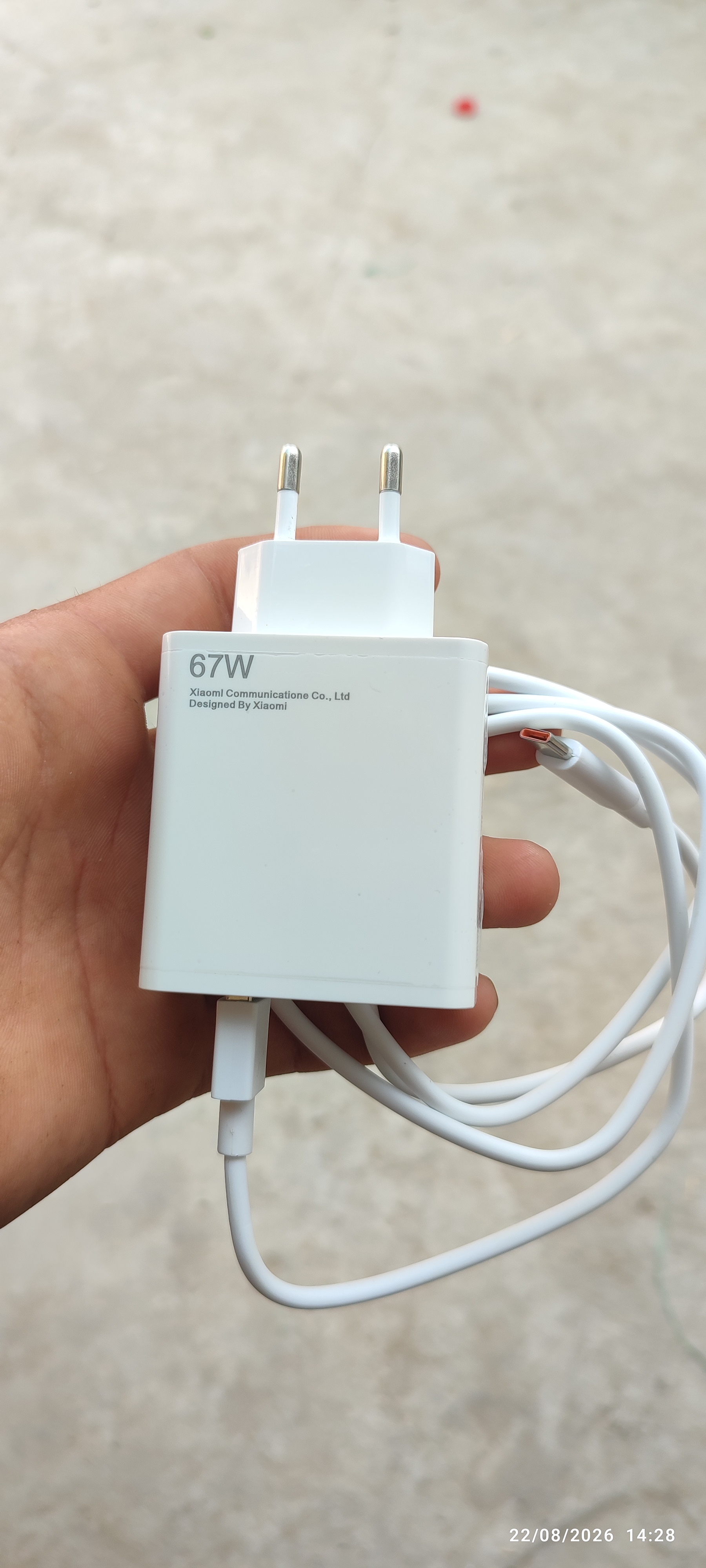Быстрая зарядка 67 Вт / 120 Вт USB-C, быстрая, безопасная и мощная зарядка