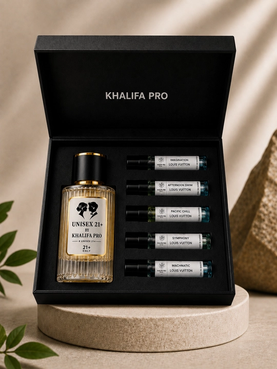 Unisex 21+ Eau de Parfum, erkaklar va ayollar uchun uzoq muddatli ta'sirga ega - 
