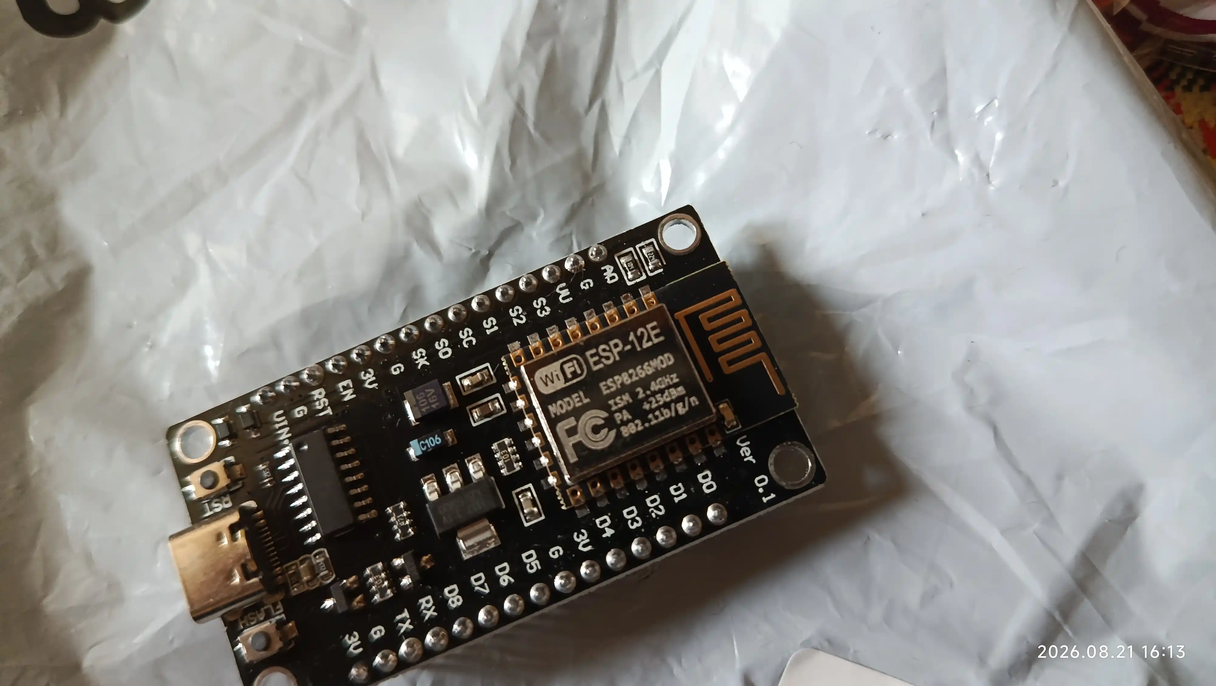 Модуль ESP8266 NodeMcu v3 Lua с Wi-Fi (CH340)