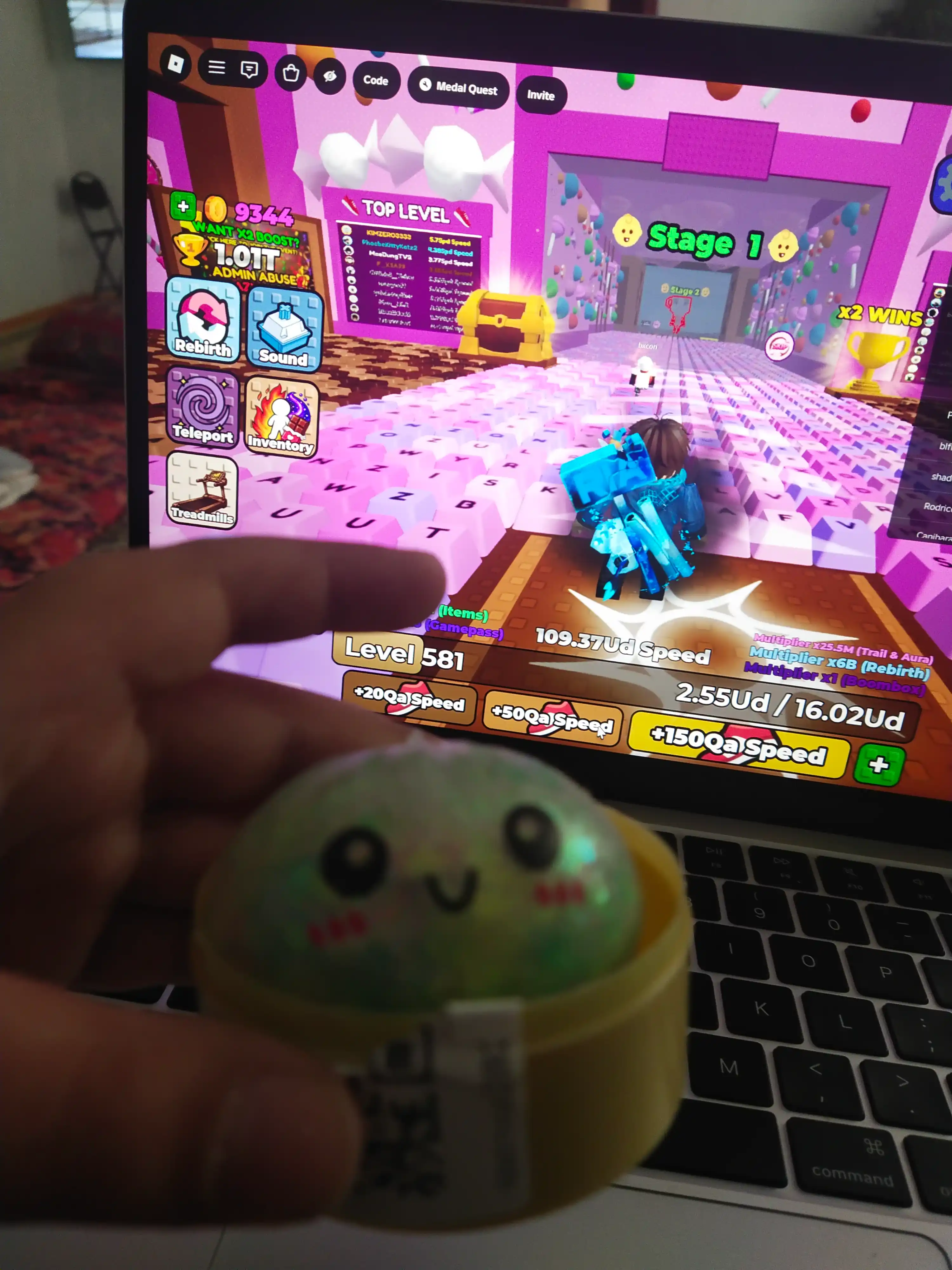 Сквиш антистресс Glitter Nozik, мягкая игрушка Squishy, случайный цвет (сюрприз) 5 см