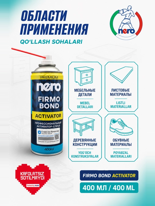 Nero Firmo Bond Activator professional aktivator-sprey 400 ml