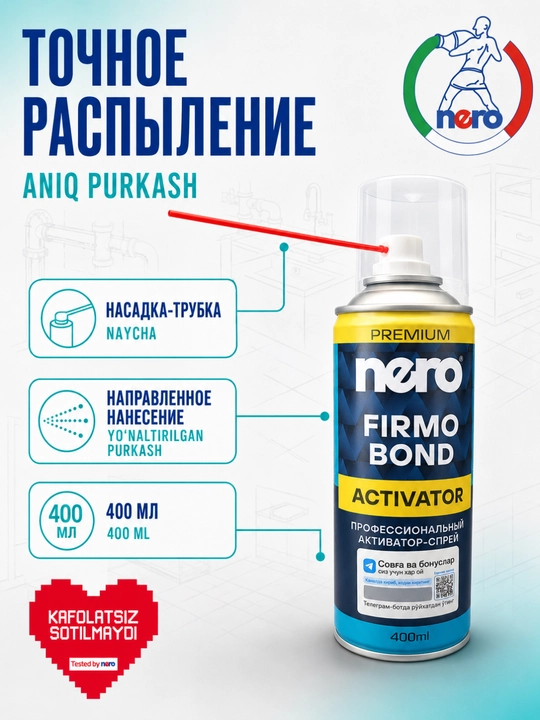 Nero Firmo Bond Activator professional aktivator-sprey 400 ml