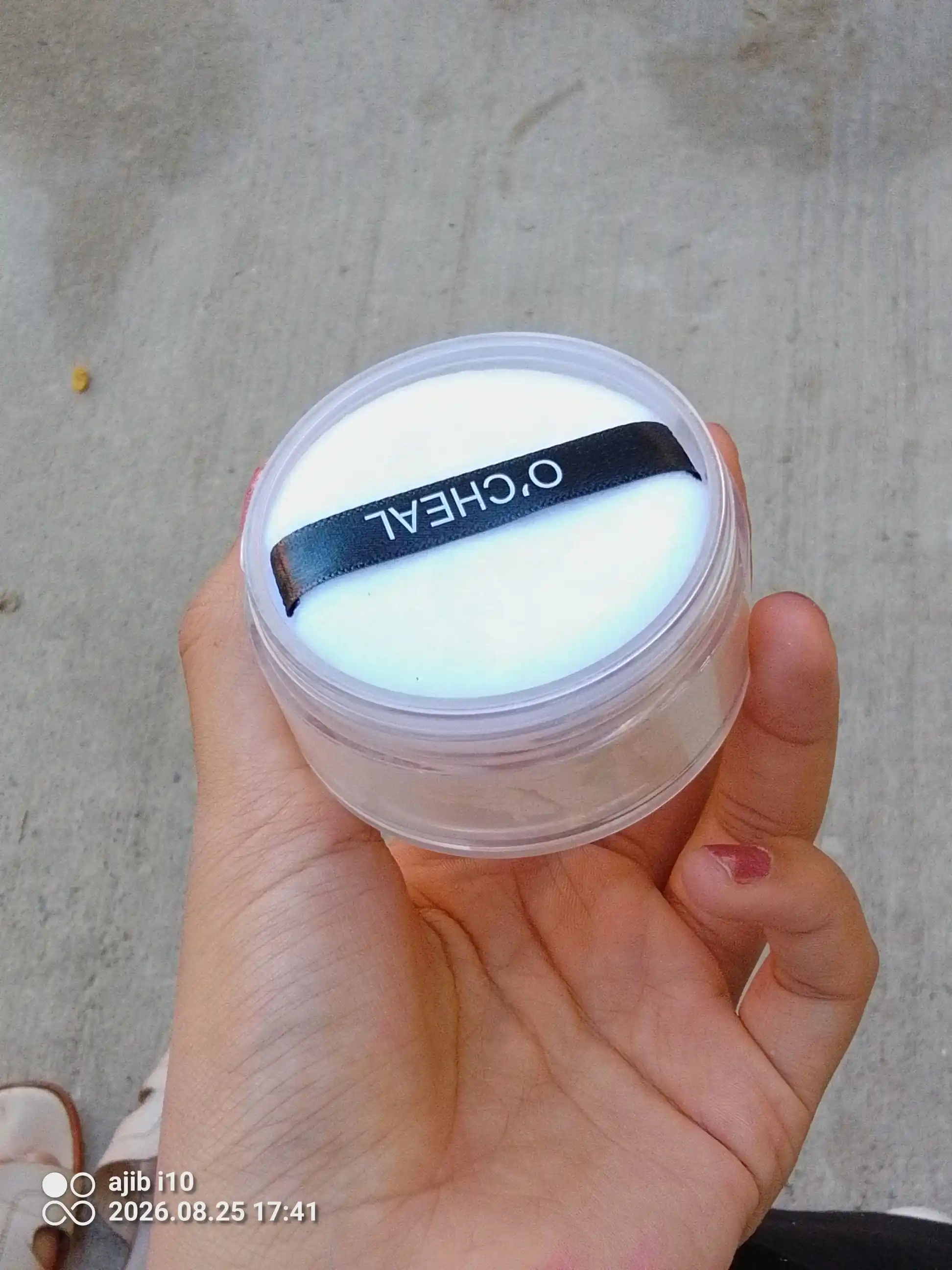 Пудра для лица рассыпчатая сияющая прозрачная матирующая OCHEAL POWDER, 15 г