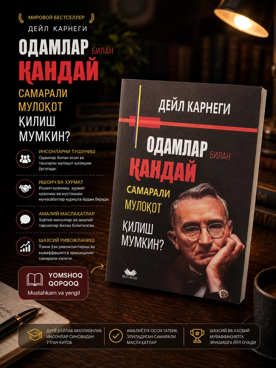 Одамлар билан қандай самарали мулоқот қилиш мумкин?, Дейл Карнеги - 