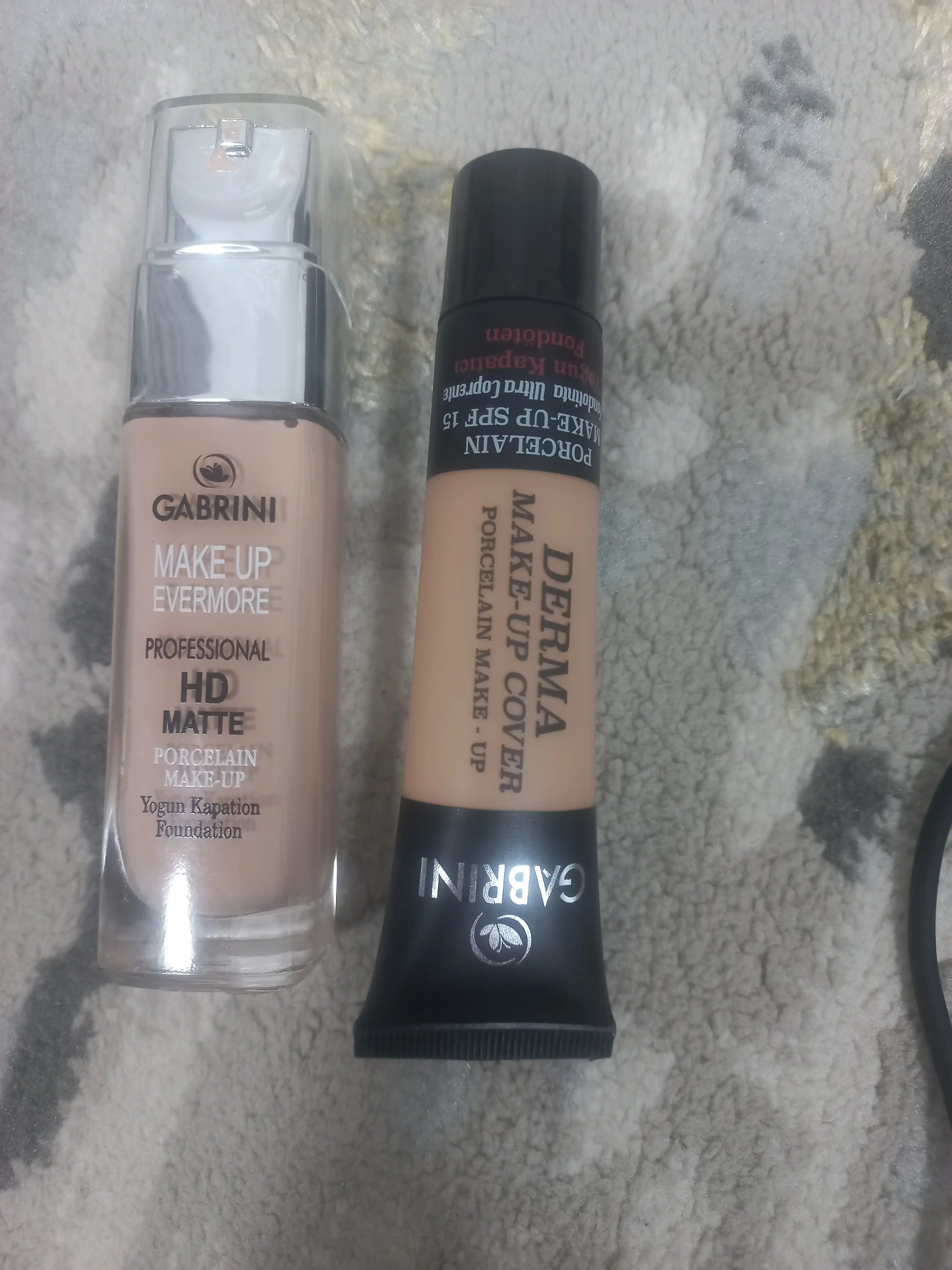 Gabrini matlovchi tonal kremi, HD Matte Make up Evermore foundation, 30 ml