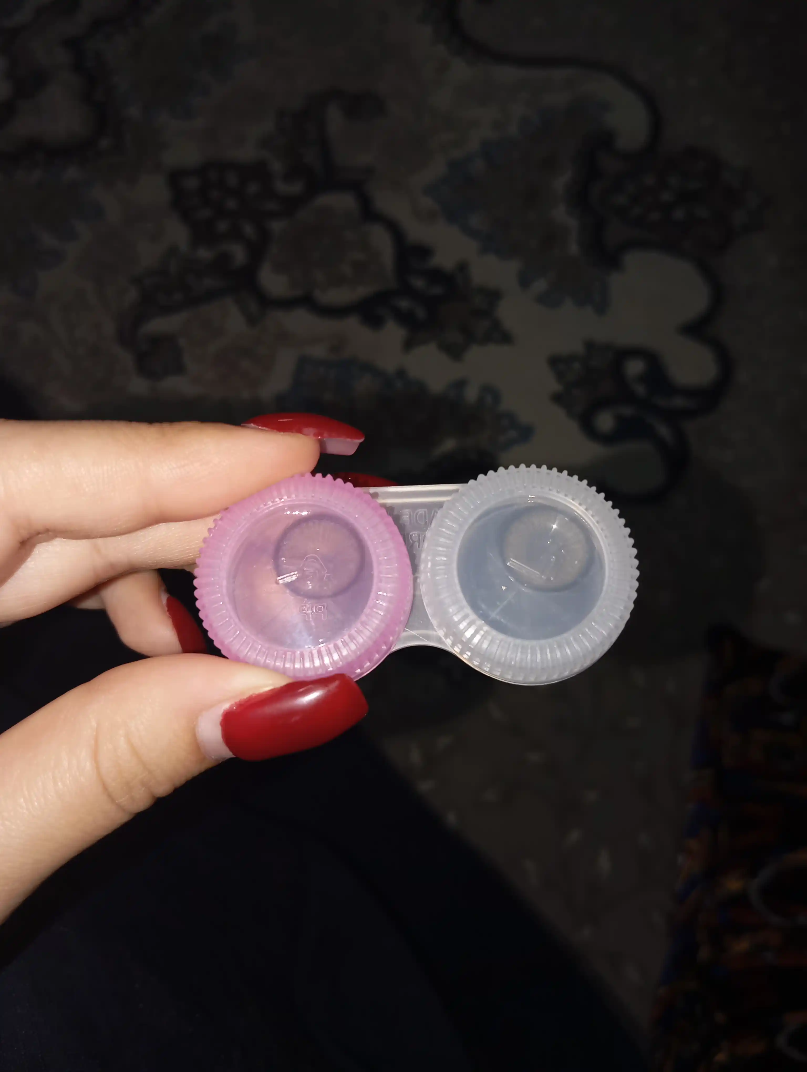 Rangli kosmetik kontakt linzalar, dioptriyasiz, dekorativ linzalar, 2 ta linza