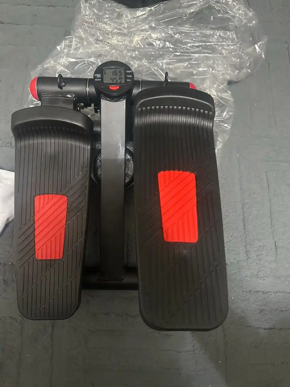Stepper PRO espanderlar bilan, kardio, fitnes, oyoqlar va vazn yo‘qotish trenajyori