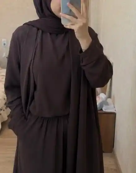 Abaya, himora, hijob, abaya+shim+mayka, Umraga, namozlik, o'lchami oversayz 42-54