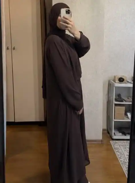 Abaya, himora, hijob, abaya+shim+mayka, Umraga, namozlik, o'lchami oversayz 42-54