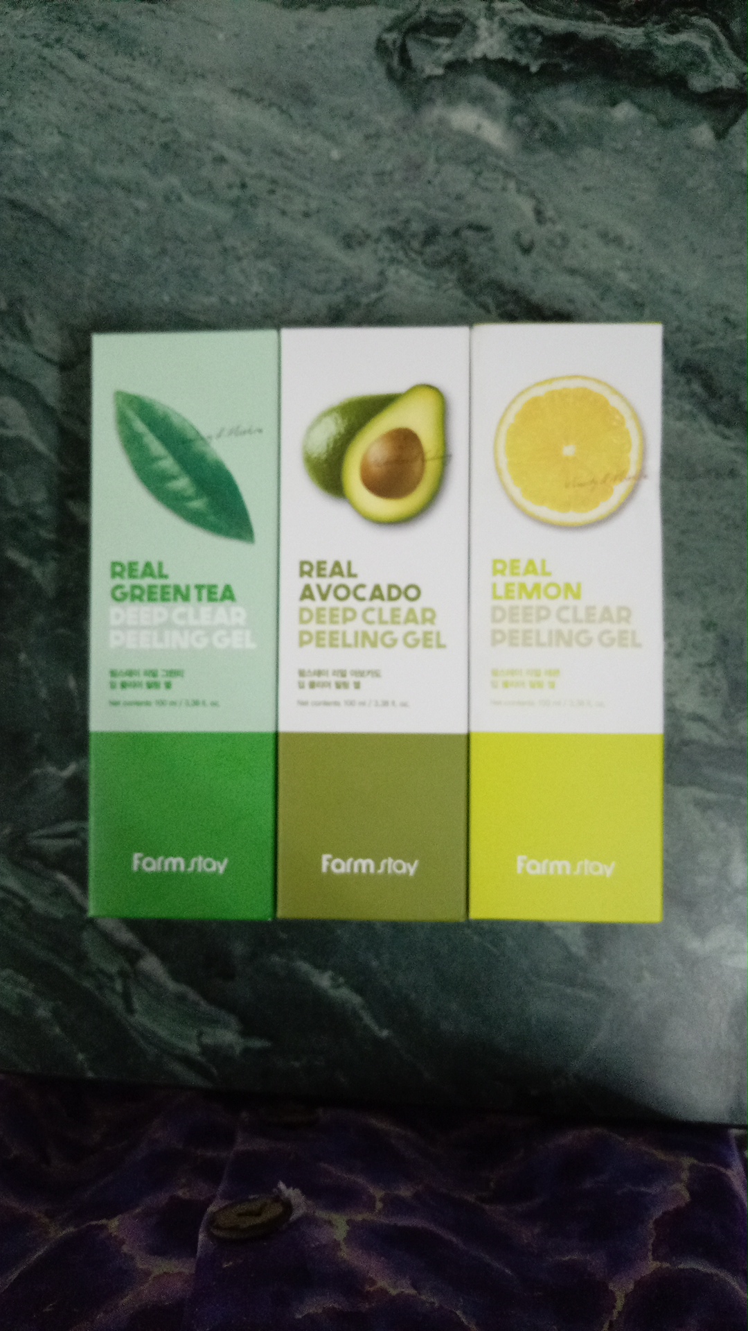 Пилинг-гель для очищения лица Real Deep Clear Peeling Gel, 100 мл