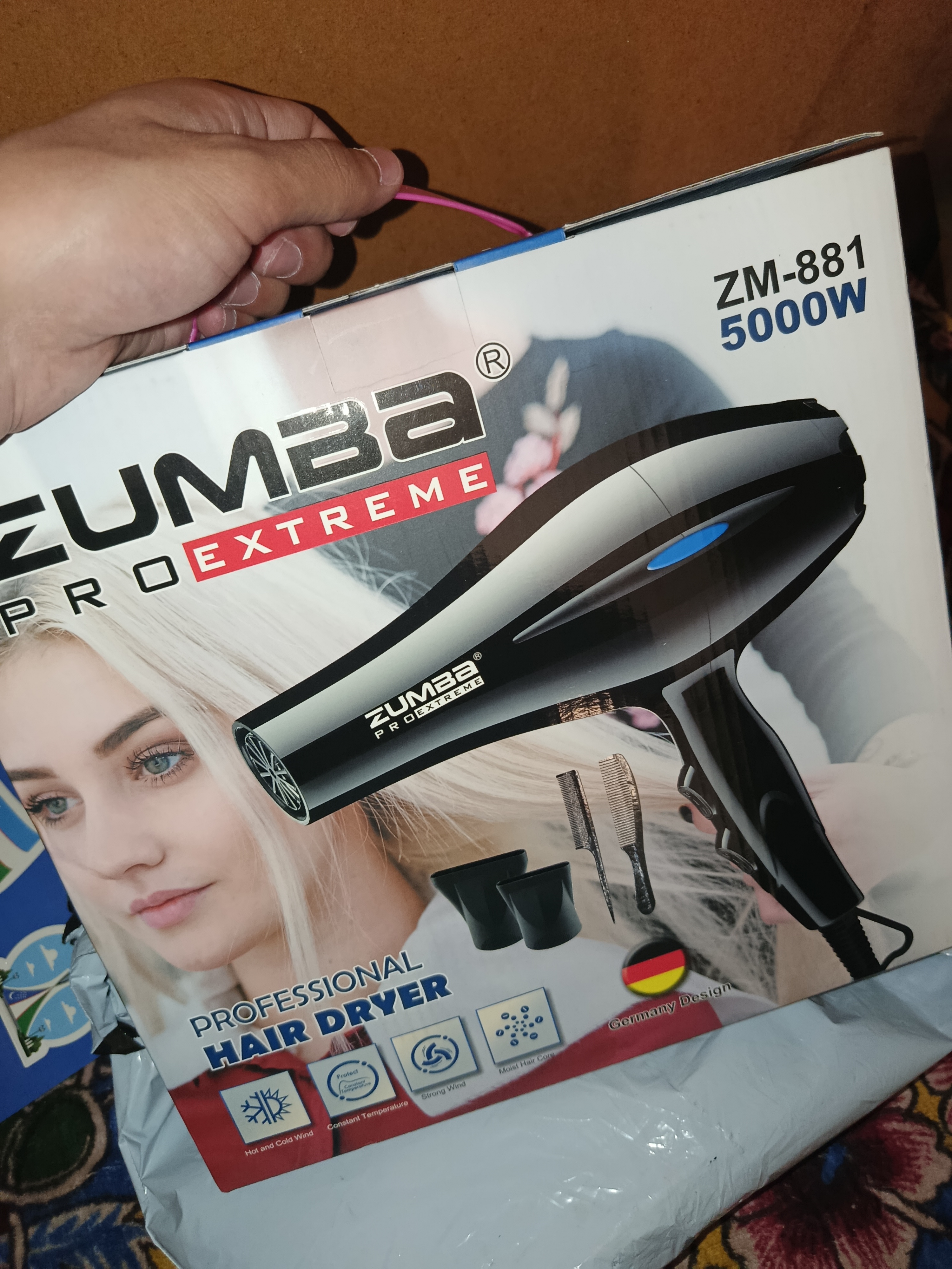 Fen professional, sochni quritish va turmaklash uchun
