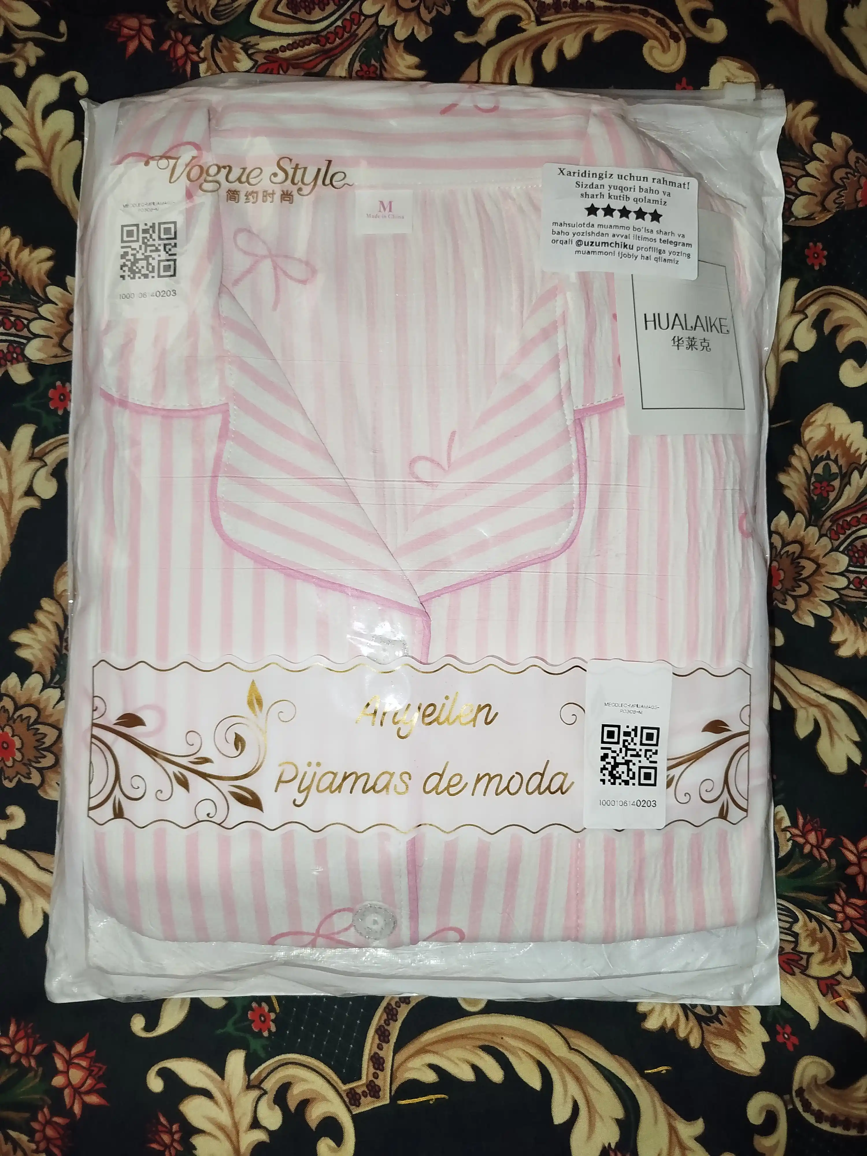Pijama ayollar uchun 3 tasi 1da, shim va shortik, troyka, ayollar pijamasi zakolka sovg'a