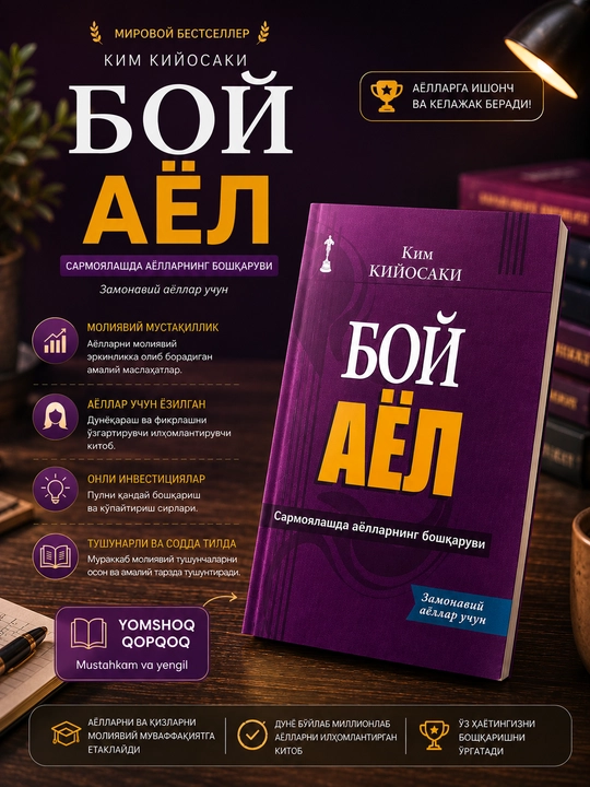 Boy ayol, Kim Kiyosaki - 