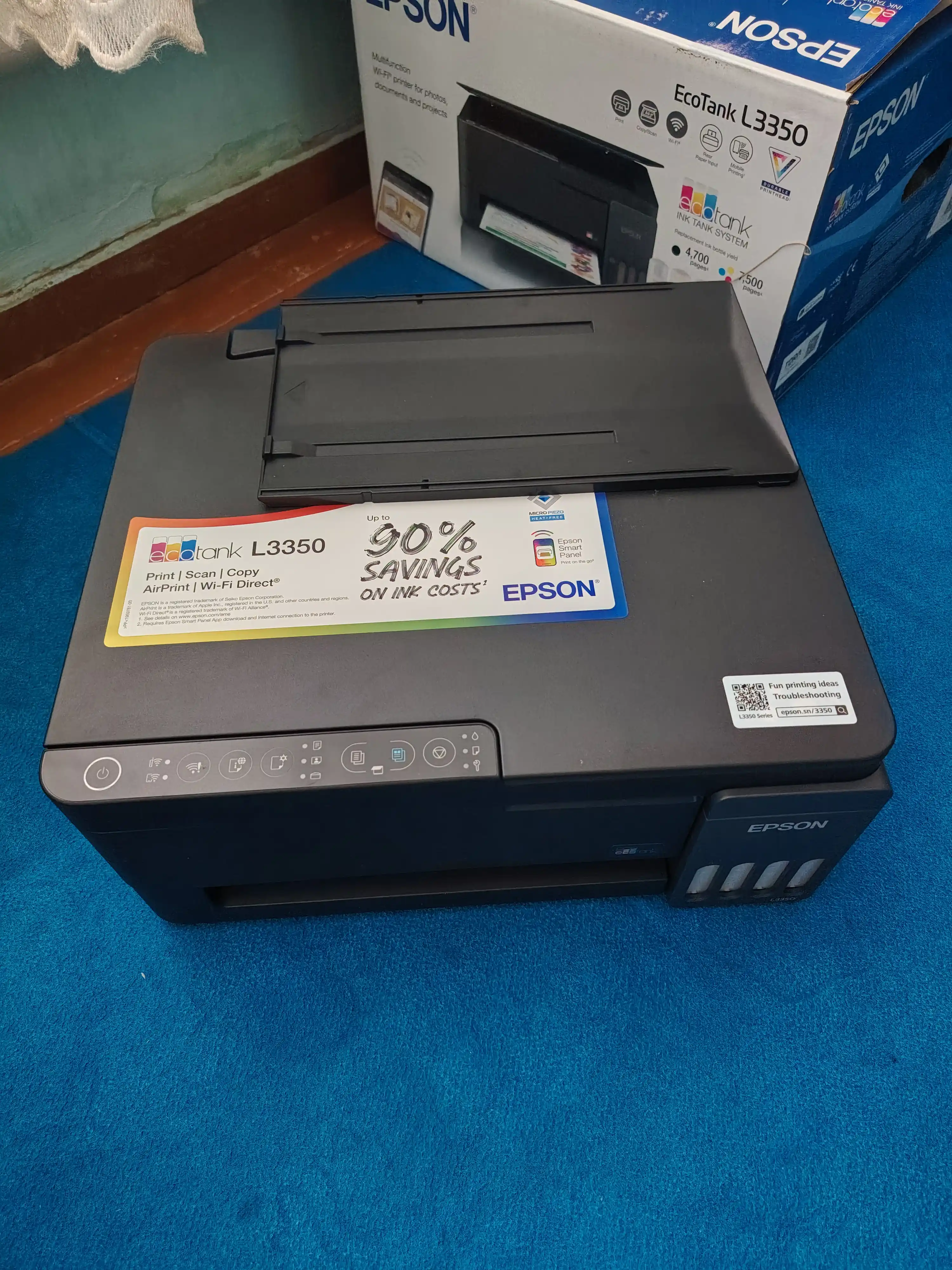 MFU Epson EcoTank L3350 (Printer / Skaner / Nusxalash), rangli, A4, Wi-Fi, USB
