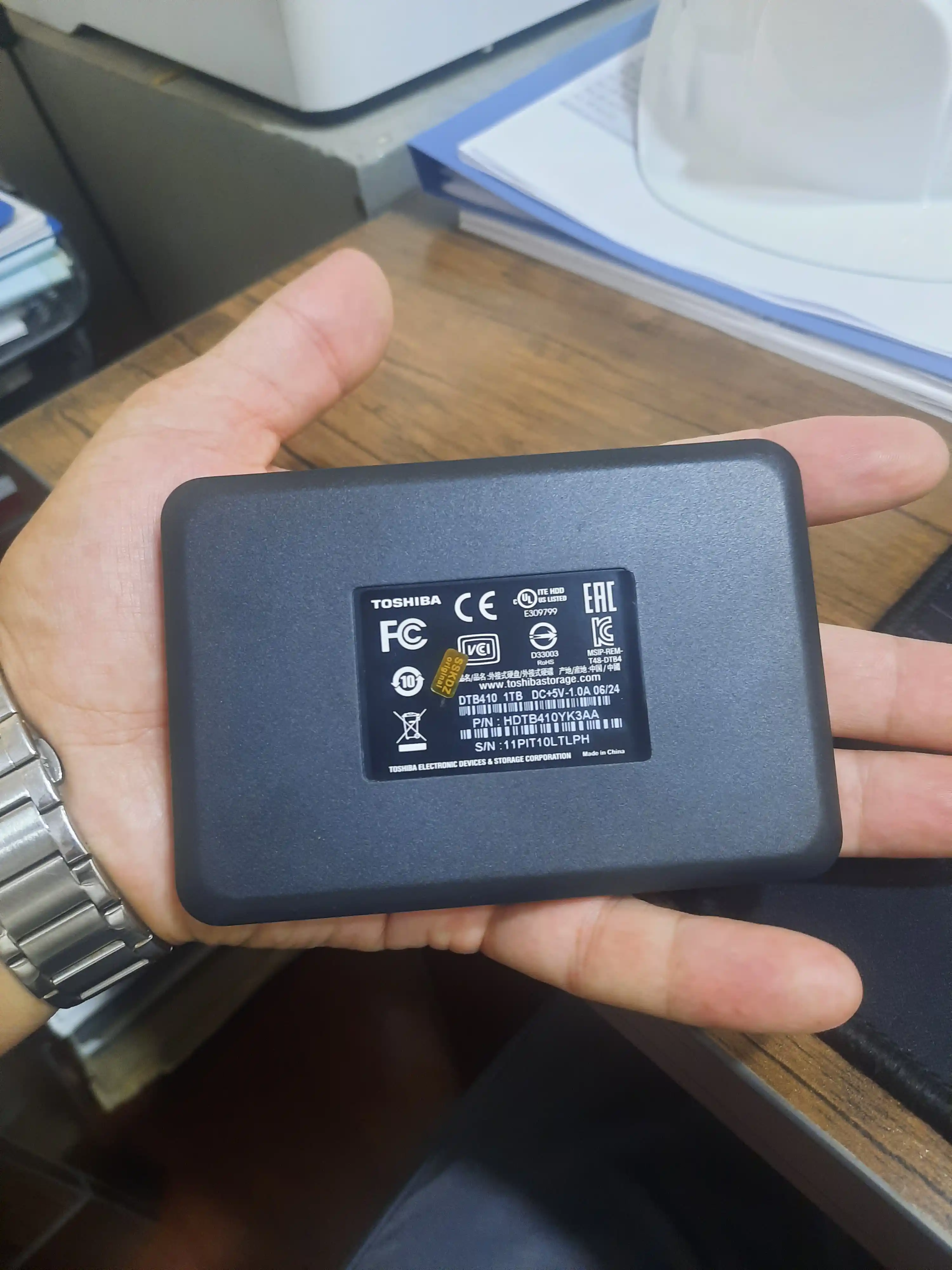 Toshiba Canvio Basics 1TB – надёжный и быстрый внешний жёсткий диск