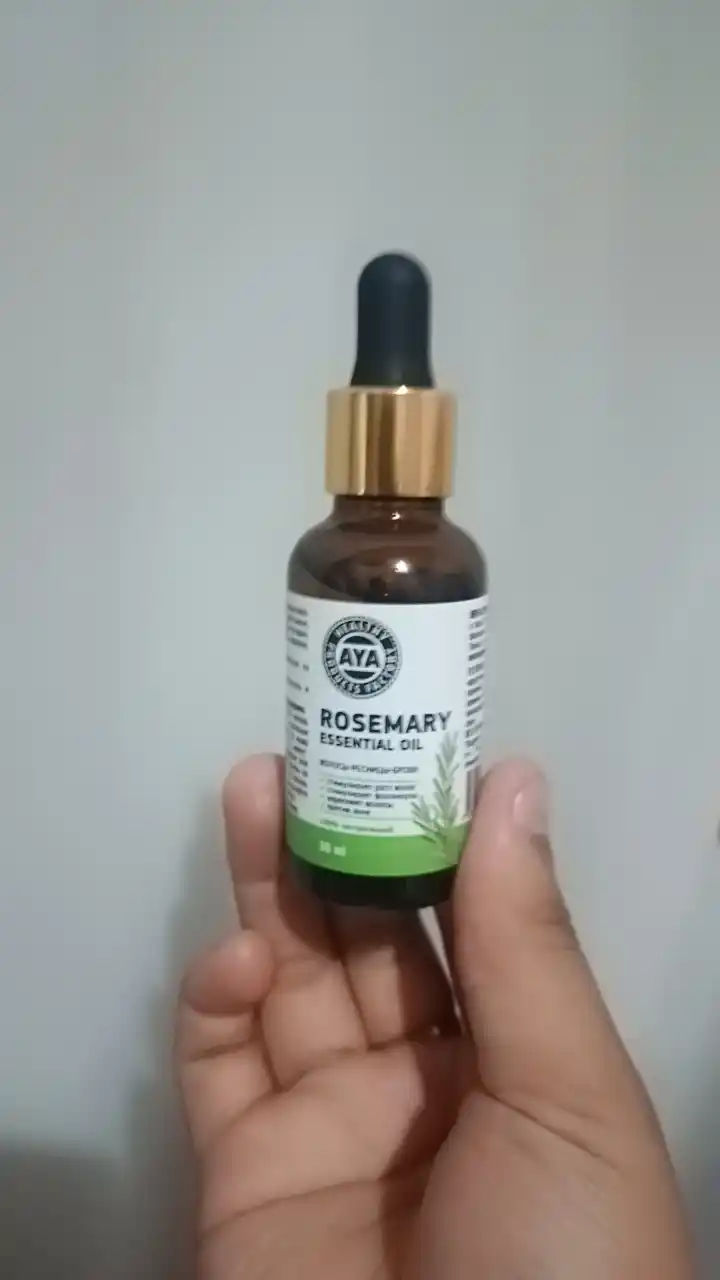 Soch va soqol o'stirish uchun rozmarin yog'i AYA, to'kilishiga qarshi serum, 30 ml