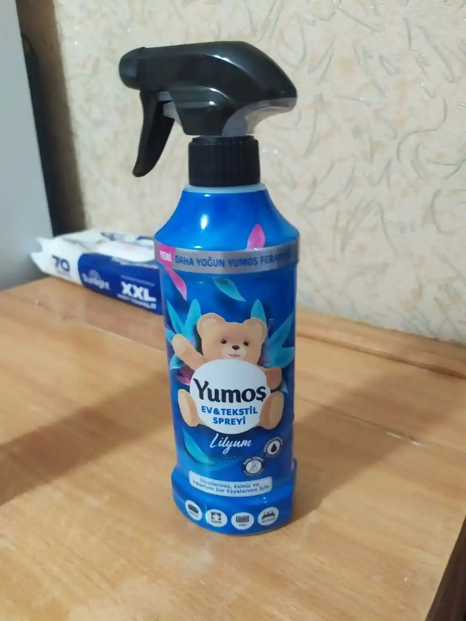 Yumoş Ev & Tekstil Spreyi — uy va matolar uchun sprey