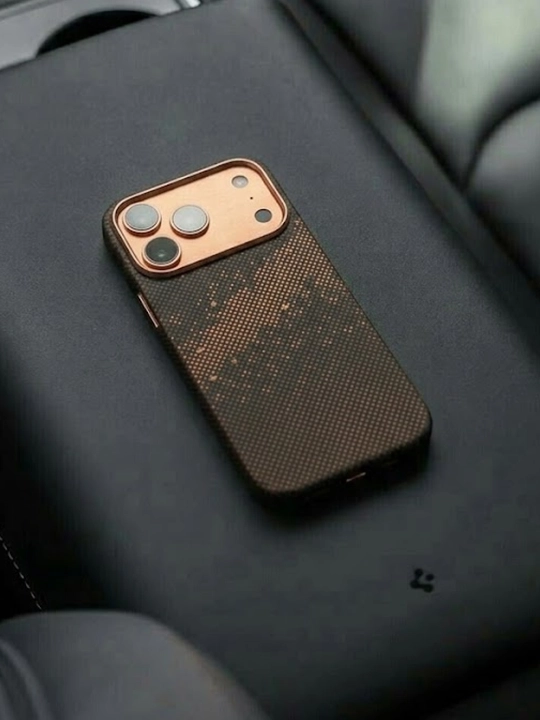 IPhone 17 va 18 Pro / Pro Max uchun Ultra Slim Carbon Style Case - o‘ta yupqa g‘ilof