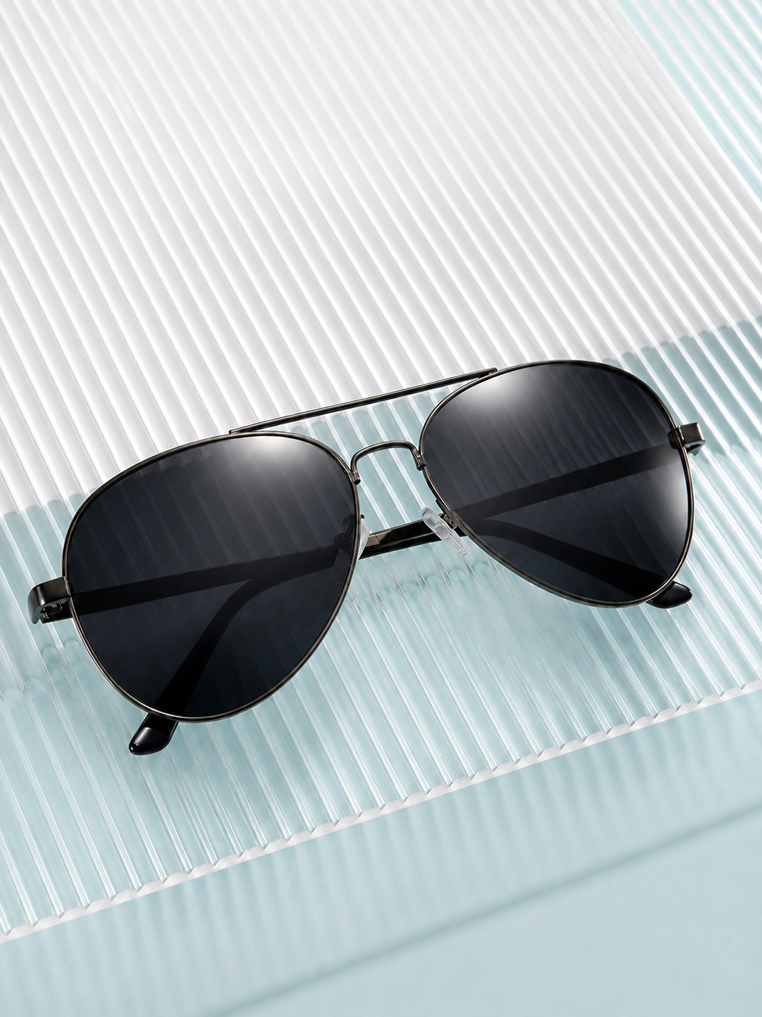 Polarizatsiyalangan aviator quyosh ko'zoynaklari - 