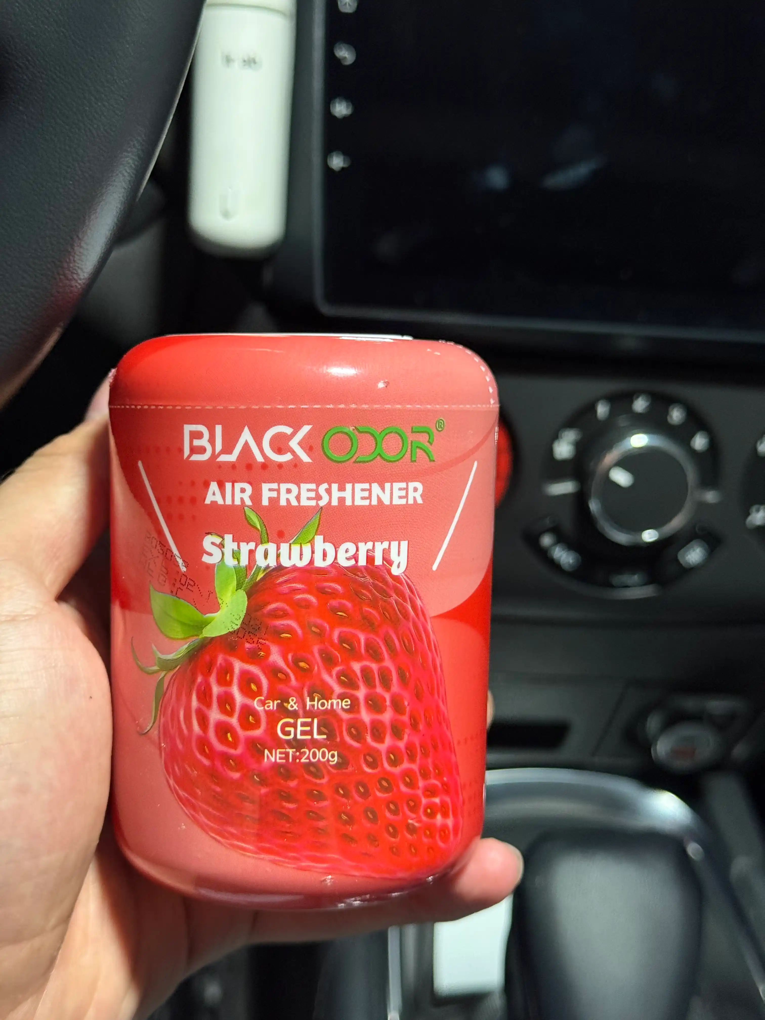 Avtomobil va uy uchun BLACK ODOR gel xushbo‘ylantirgichi, 200 g, turli iforlar