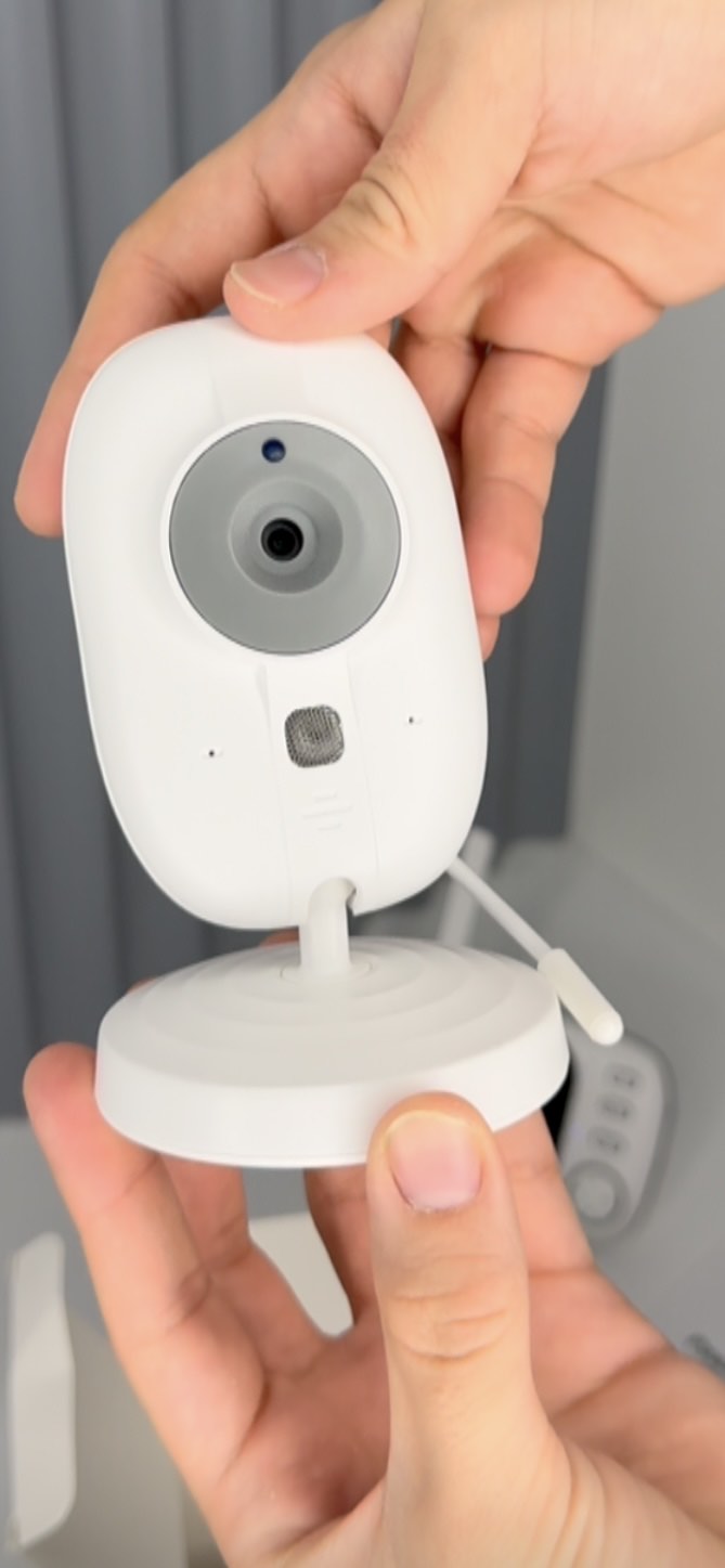 Monitorli simsiz video enaga, tungi ko‘rish kamerasi, ovoz bilan