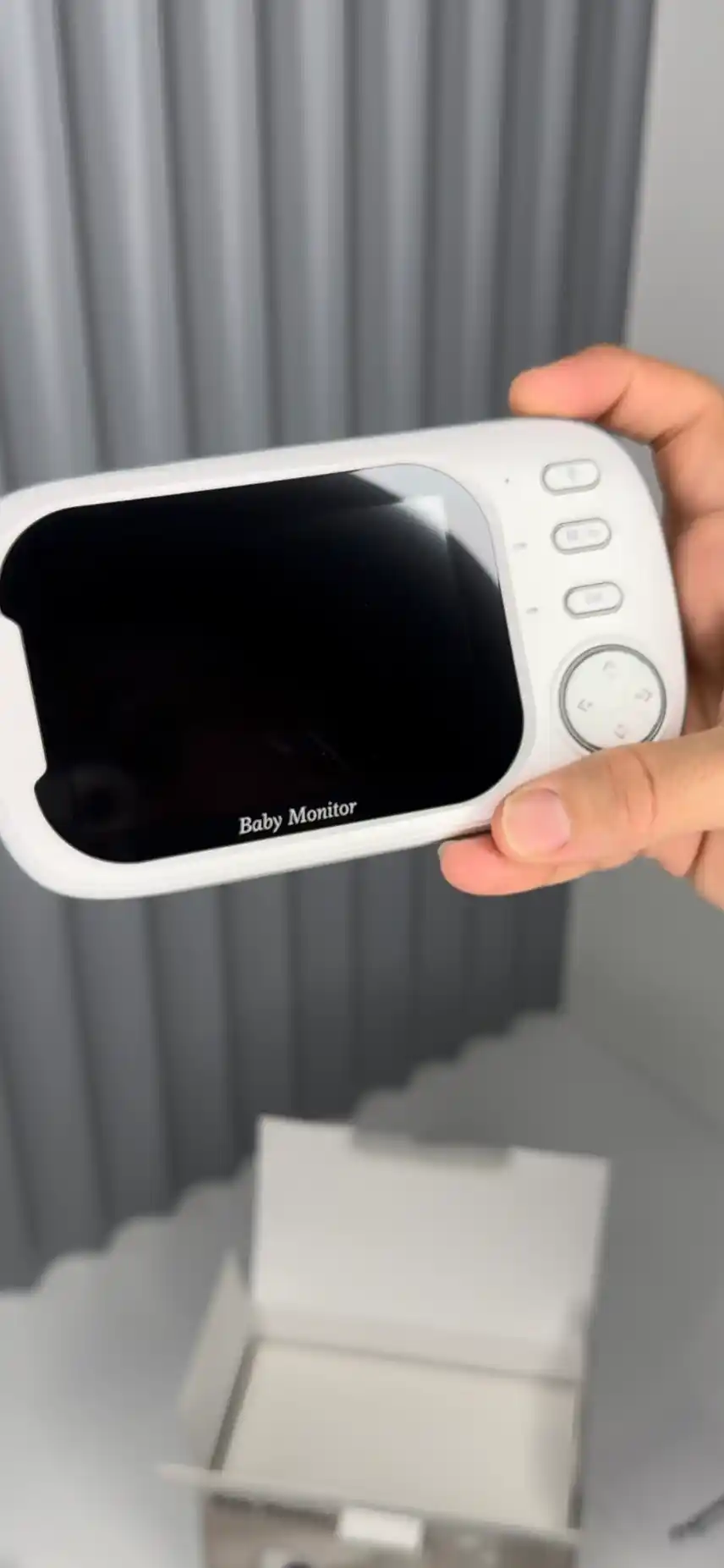 Monitorli simsiz video enaga, tungi ko‘rish kamerasi, ovoz bilan