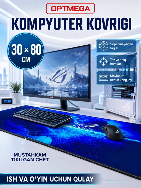Kompyuter kovrik va sichqoncha uchun gilamcha CS GO gilamcha