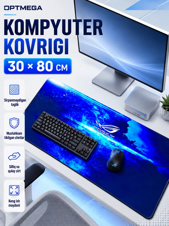 Kompyuter kovrik va sichqoncha uchun gilamcha CS GO gilamcha