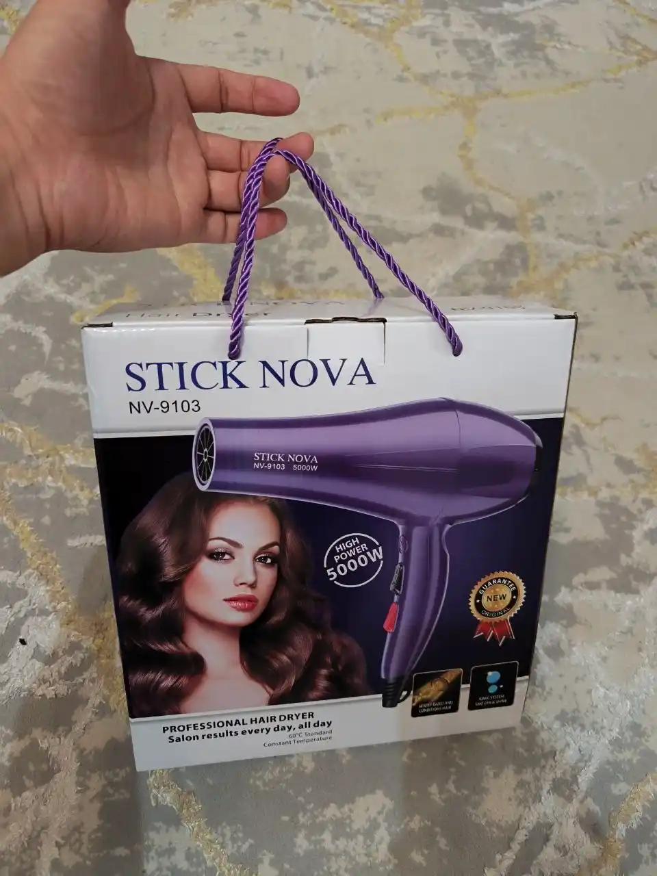 Фен для волос с насадками профессиональный STICK NOVA