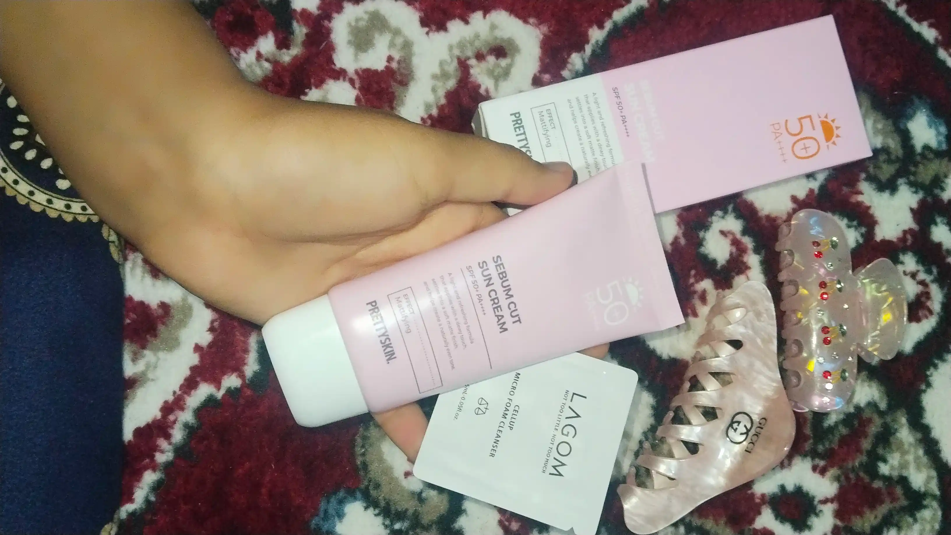 Quyoshdan himoyalovchi kremi Pretty Skin SPF50+ PA++++, 70 ml