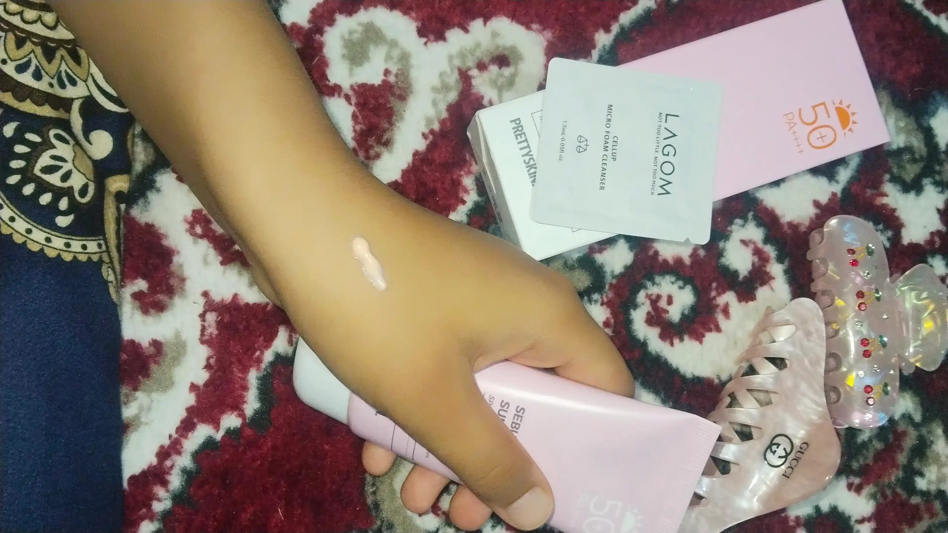 Quyoshdan himoyalovchi kremi Pretty Skin SPF50+ PA++++, 70 ml
