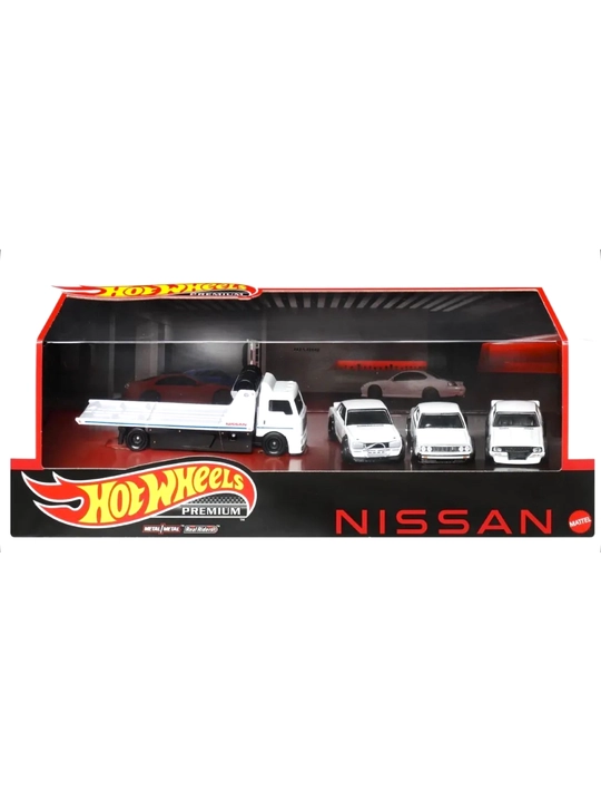 Hot Wheels, yig'iladigan o'yinchoq mashinasi 1/64, Nissan, Toyota, Mercedes, BMW