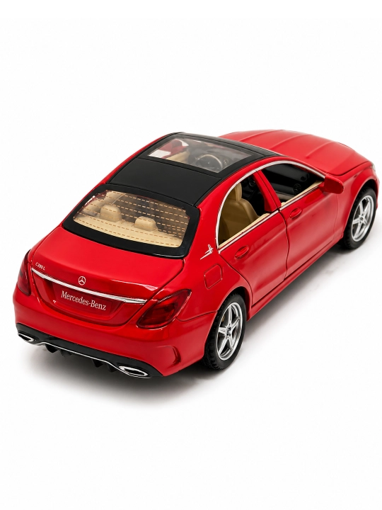 Mercedes-Benz C260L игрушечная машинка, металлическая машинка, Мерс, машинка аксессуар