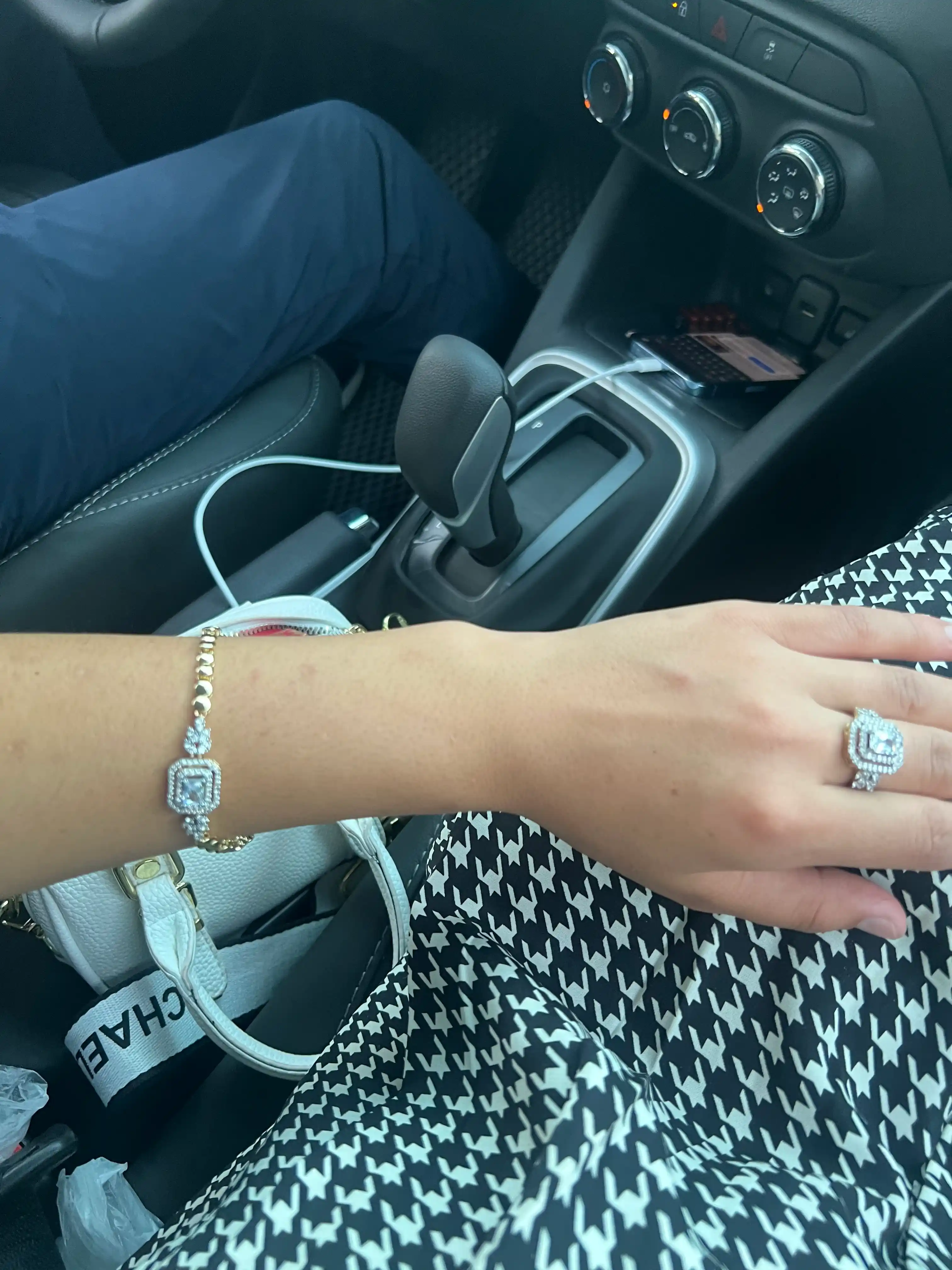 Комплект украшений, серьги, кольцо, браслет, цепочка, Messika Bvlgari, Vancleef