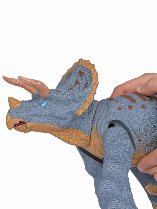 Radio boshqaruvli Dinosaur Planet Triceratops, ovoz va yorug'lik