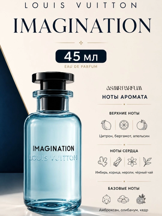 Louis Vuitton Imagination-парфюм для мужчин, харизматичный и незабываемый, подарок, 45мл - 