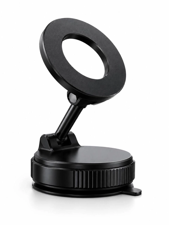 K007 telefon uchun vakuumli magnit tutqich, 360°, metall