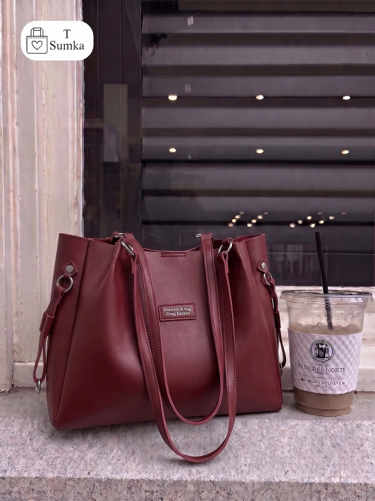 Ayollar sumkasi Fashion & Bag, A4, kundalik va o'qish uchun, sifatli charm