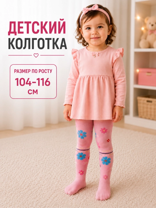 Детские колготки, колготки для девочки, колготки для девочки - 