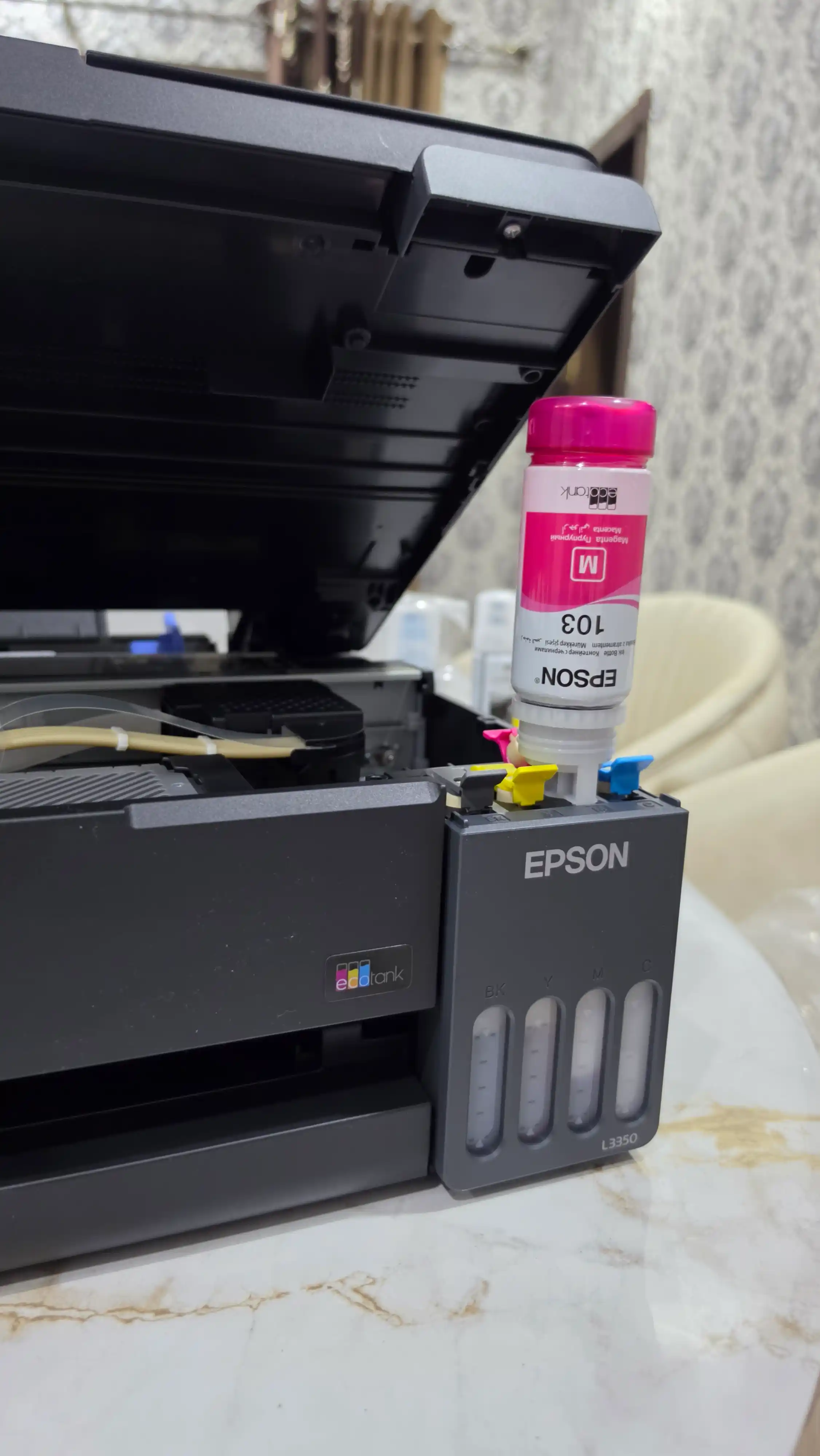 MFU Epson EcoTank L3350 (Printer / Skaner / Nusxalash), rangli, A4, Wi-Fi, USB