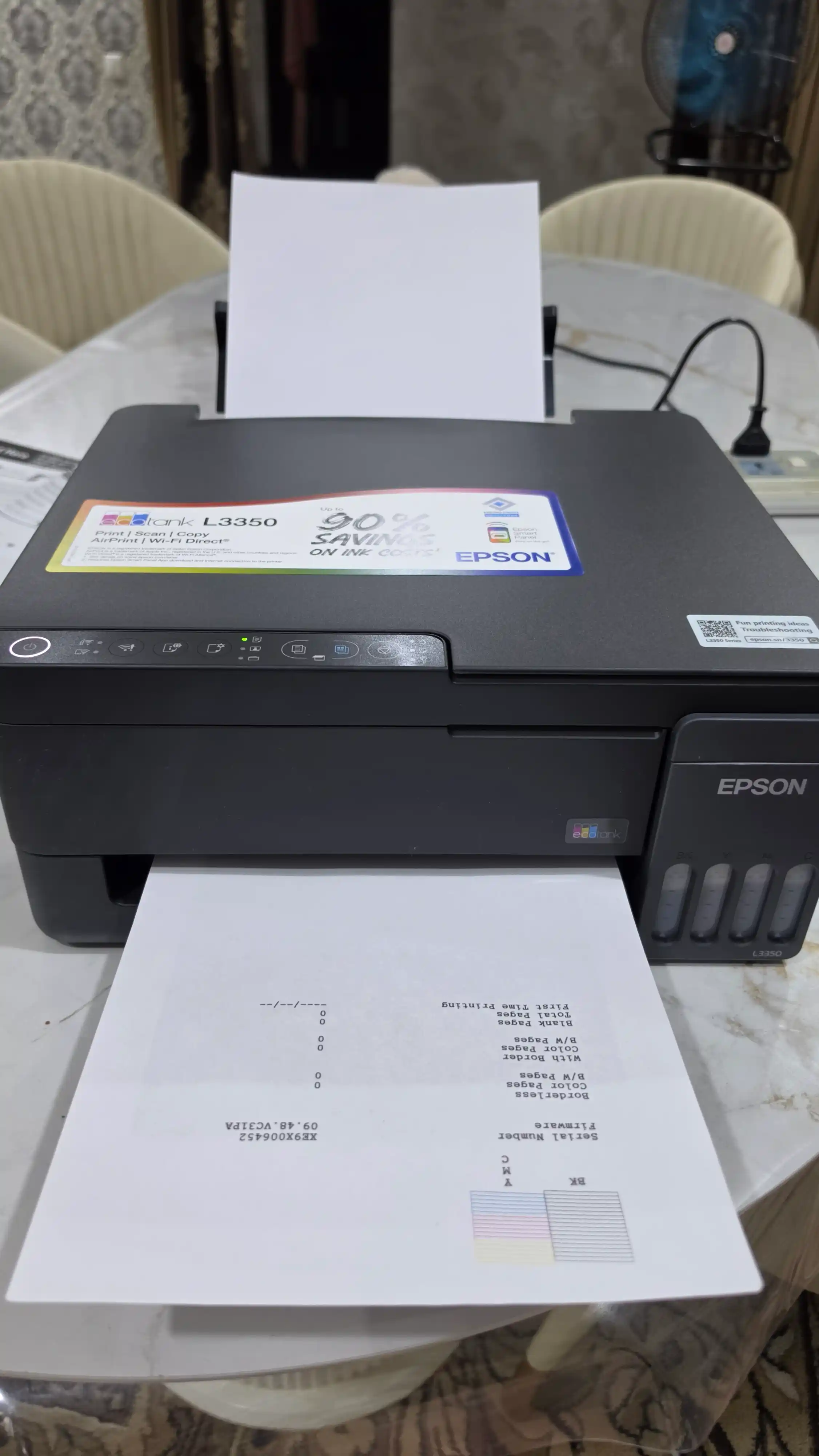 MFU Epson EcoTank L3350 (Printer / Skaner / Nusxalash), rangli, A4, Wi-Fi, USB