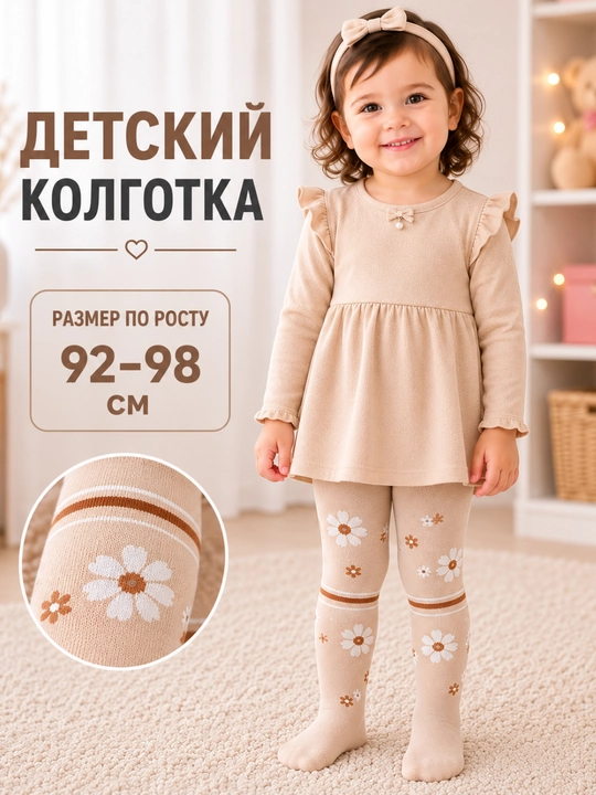 Детские колготки, колготки для девочки, колготки для девочки