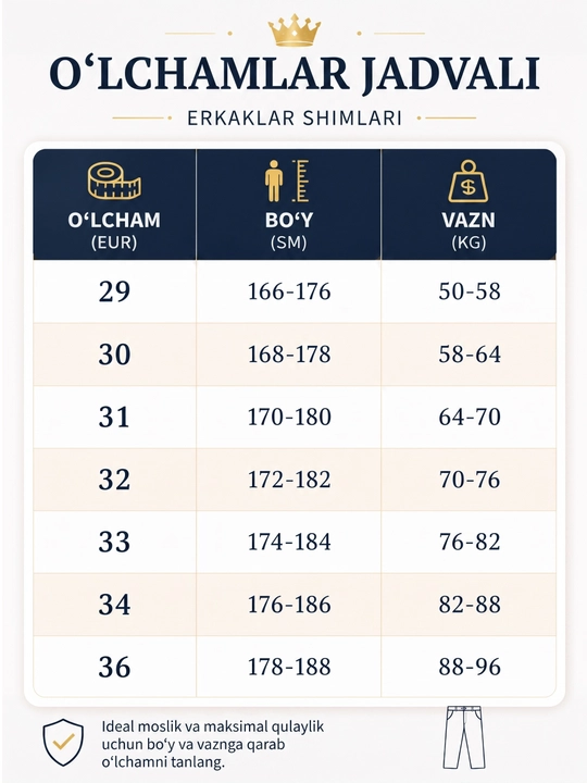 Erkaklar klassik shimi, old Money italyancha uslubda, paxta