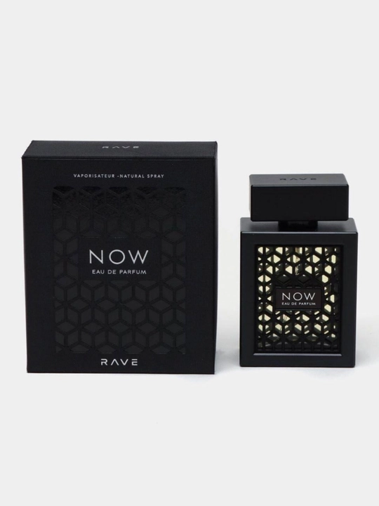 RAVE NOW by Lattafa erkaklar atiri, 100 ml —yorqin mevali-daraxtsimon  aromali  parfum