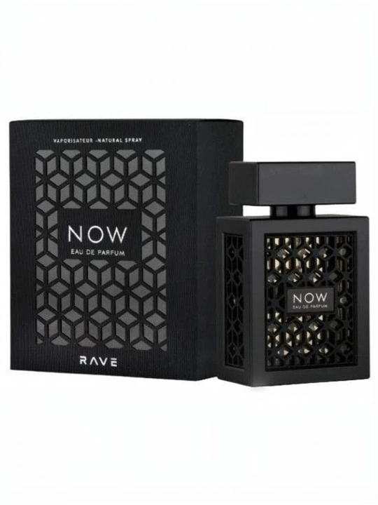 RAVE NOW by Lattafa erkaklar atiri, 100 ml —yorqin mevali-daraxtsimon  aromali  parfum