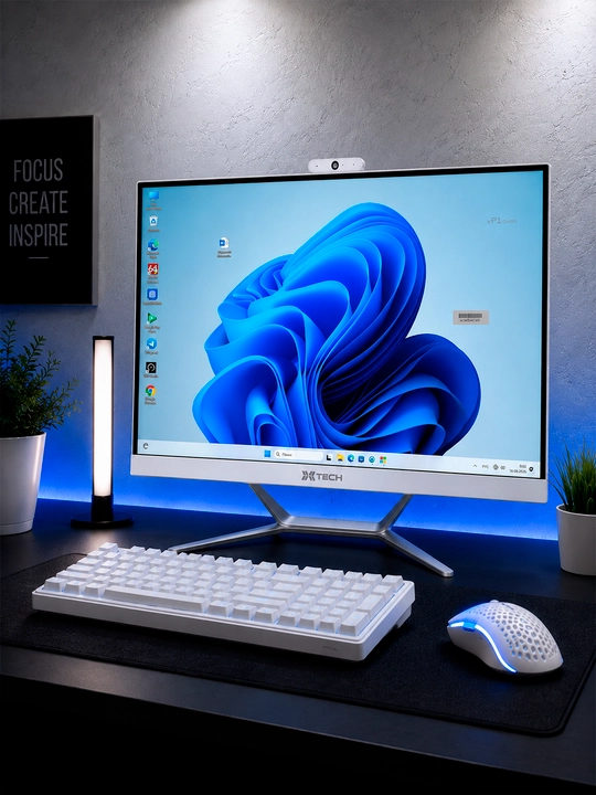Моноблок 27" IPS Full HD, Intel Core i3-12100, 8GB DDR4, SSD 256GB, Wi-Fi, Bluetooth