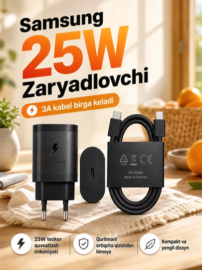 Samsung 25W Zaryadlovchi - 