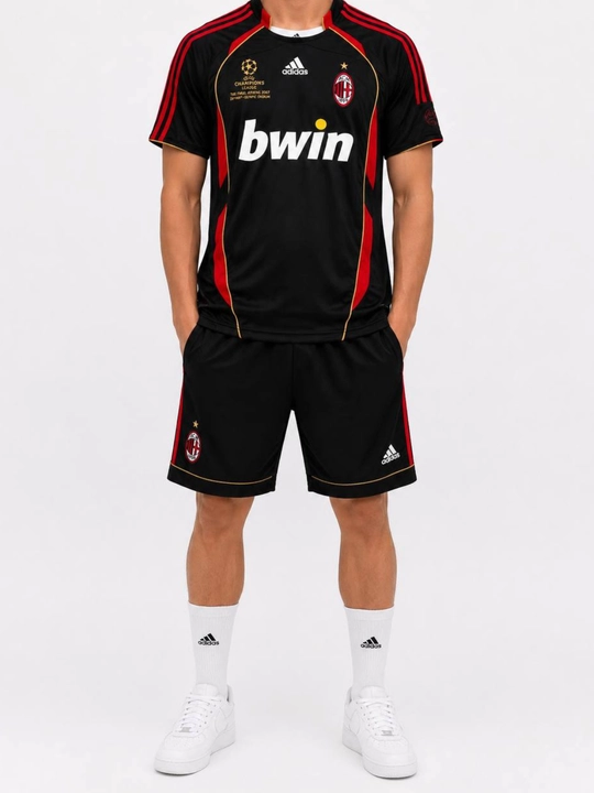 Futbol retro-forma - "Milan 2007", sport kiyim