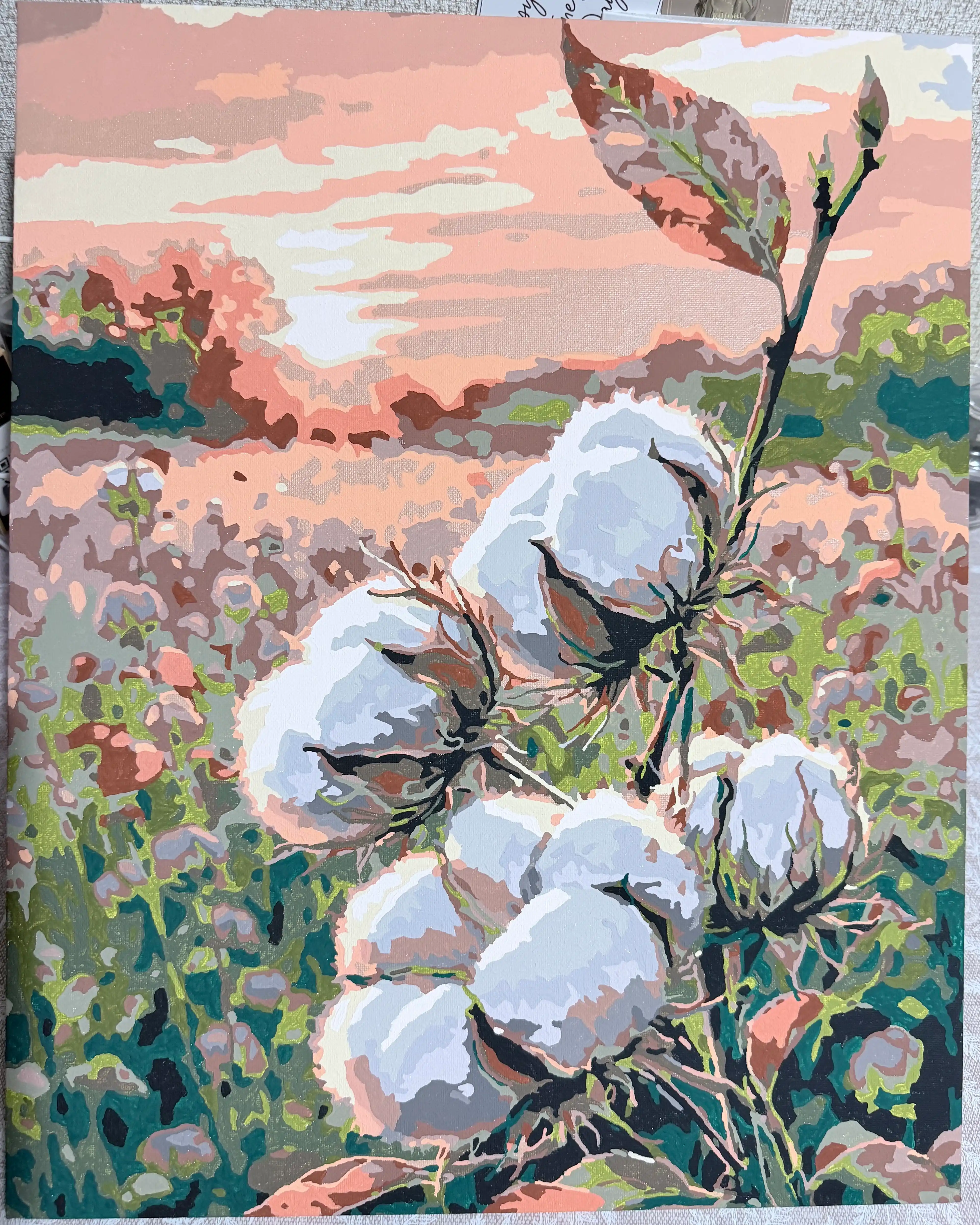 Raqamlar bo'yicha rasm chizish ARTERY "Oʻzbekiston", 40×50 sm, holstga bo'yaladigan rasm